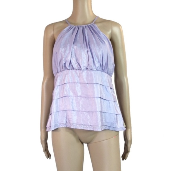 Maria Valentina silky halter top - Picture 1 of 7